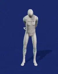 walk - arms behind